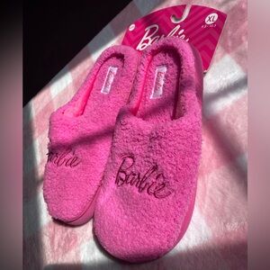 Barbie lounge slippers nwt size xl